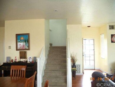 Stairs leading to upstairs.