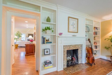 living room fireplace
