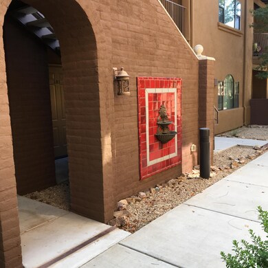 Walkway entrance