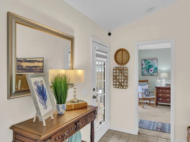 Light, bright entryway