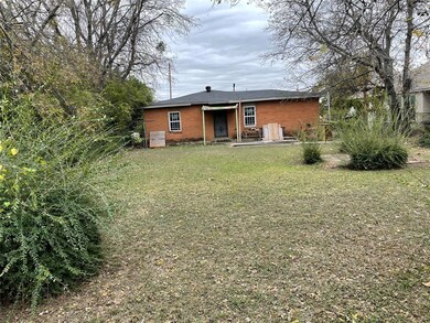 Large backyard