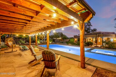 Expansive Ramada Overlooking Pool