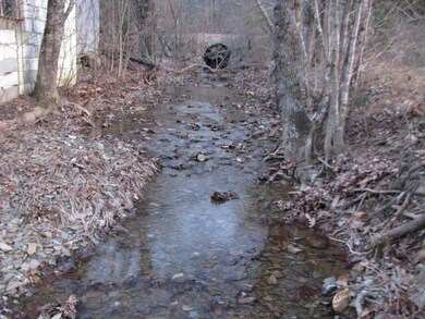 small stream on property