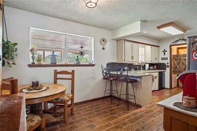 Dining and kitchen