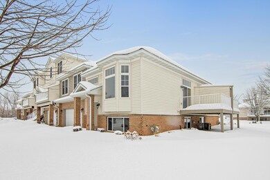 Exterior view from the side - notice the lovely private deck!