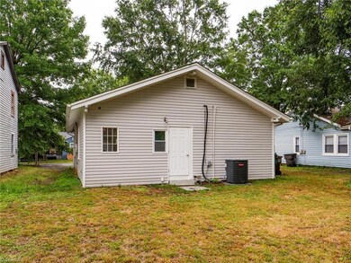 View of the back of the home.