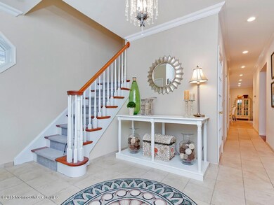 Welcoming entry foyer