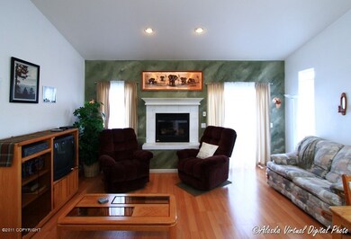 Living Room and Fireplace