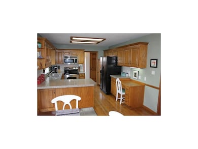 Another look at the spacious kitchen.  Pantry with