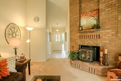 Vaulted ceilings and an abundance of natural light