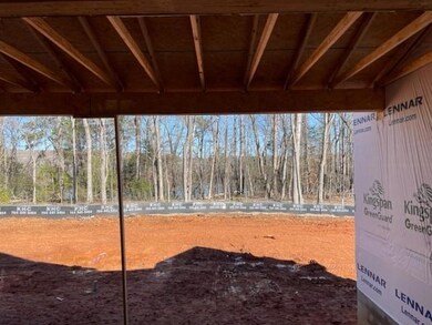 View from covered deck