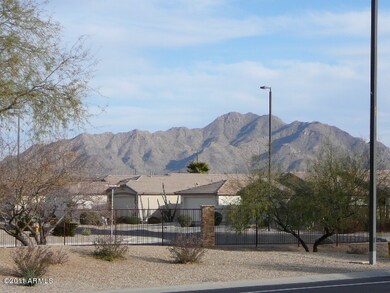 View fenched in back yard