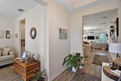 Foyer is spacious and inviting.
