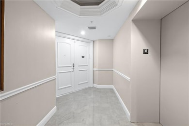 Front entry into unit.