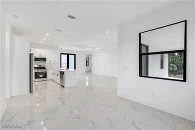 Unfurnished living room with healthy amount of nat