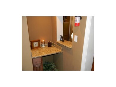 Drop zone nook off the back door entry.