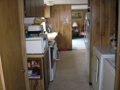 Laundry room into Kitchen