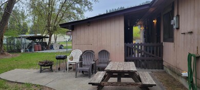 Carport and patio