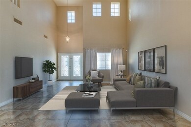 *Virtually staged*  Formal living/dining/gaming