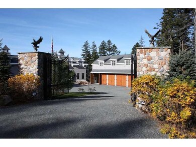 Exterior Front. Front gate
