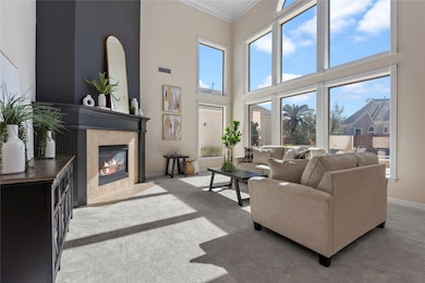 GRAND 2 STORY DEN IS PERFECT FOR ENTERTAINING