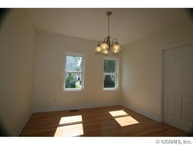 Dining Room. The dining room has gleaming hardwood