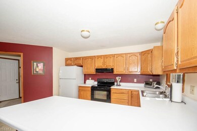 Lots of cabinets and counter space.