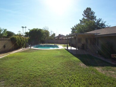 Backyard east to west