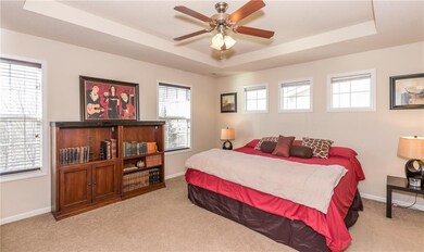 MASTER BEDROOM #1 WITH TRAY CEILING!