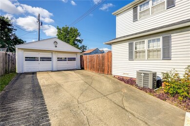 Garage featuring central AC
