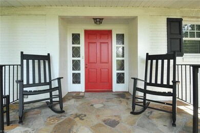 Rocking chair front porch