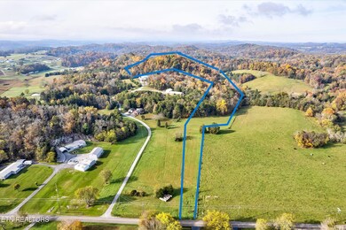 Aerial with approximate lines.