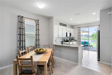 DINING AREA AND KITCHEN