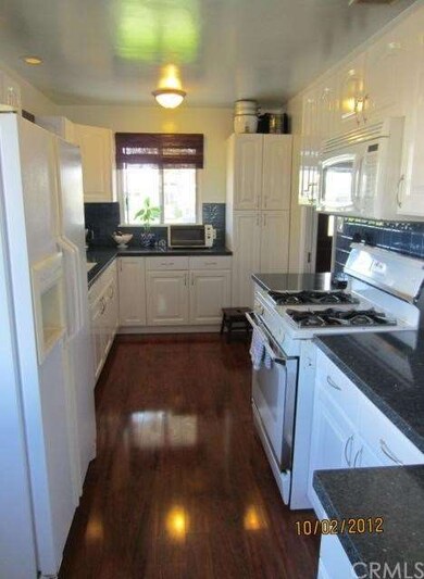updated kitchen with composite counter tops