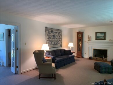 Living Room Flows to the Dining Room