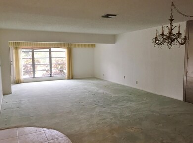 Dining area into living room