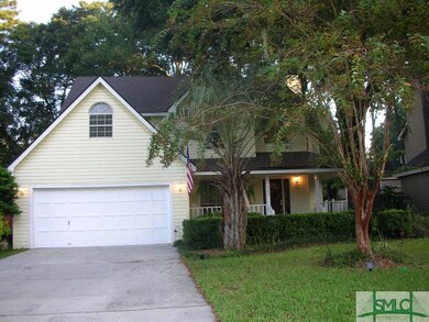 Mature Landscaping and a low country front porch s