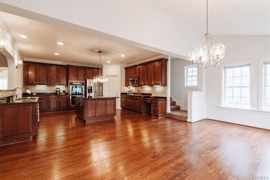 The morning room off the kitchen has room for a la