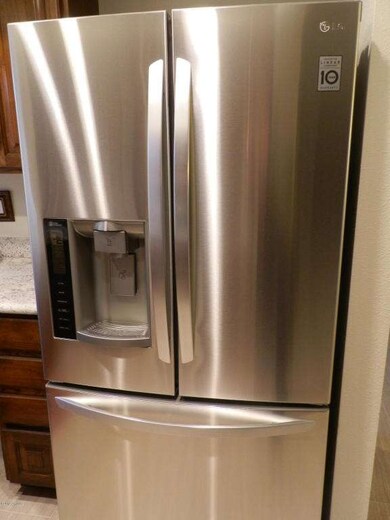 New LG refrigerator
