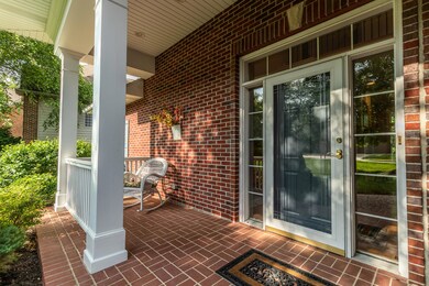 Welcoming Front porch