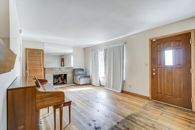 Living Room with Fireplace