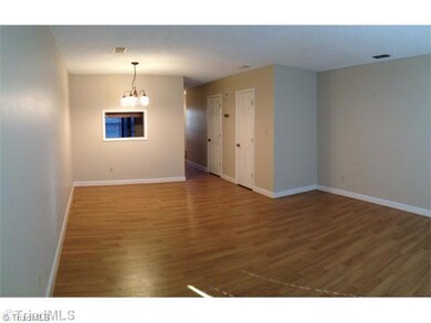 Living Room. View from LR into DR
