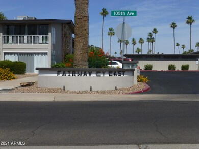 Entrance on 105th Ave