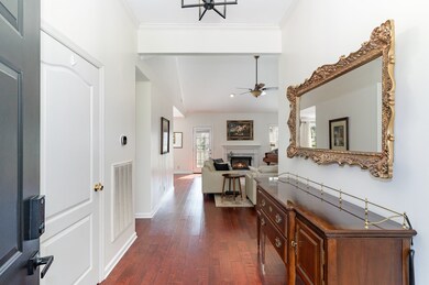 Welcome Home!  Foyer inside the front door. Door on left leads to upstairs bonus room.