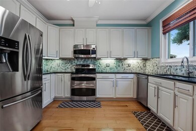 Premium stainless appliances.  Granite tops and st