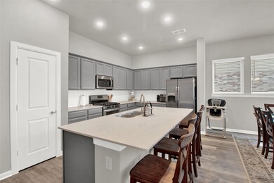 Kitchen view when you first walk in