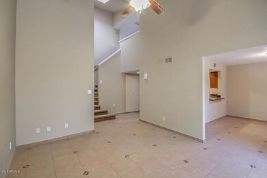 Open living room / dining room