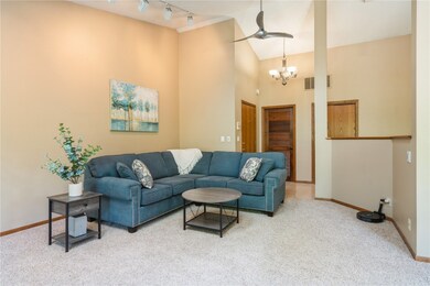 Living Room and Front Door on the Left