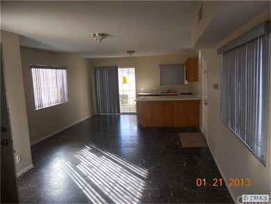 Living room/kitchen in guest unit