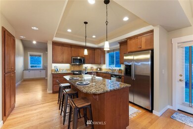 This kitchen is spacious and offers so much storage as well!